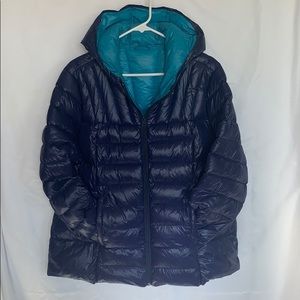Bernardo Water Resistant Hooded Puffer Jacket
